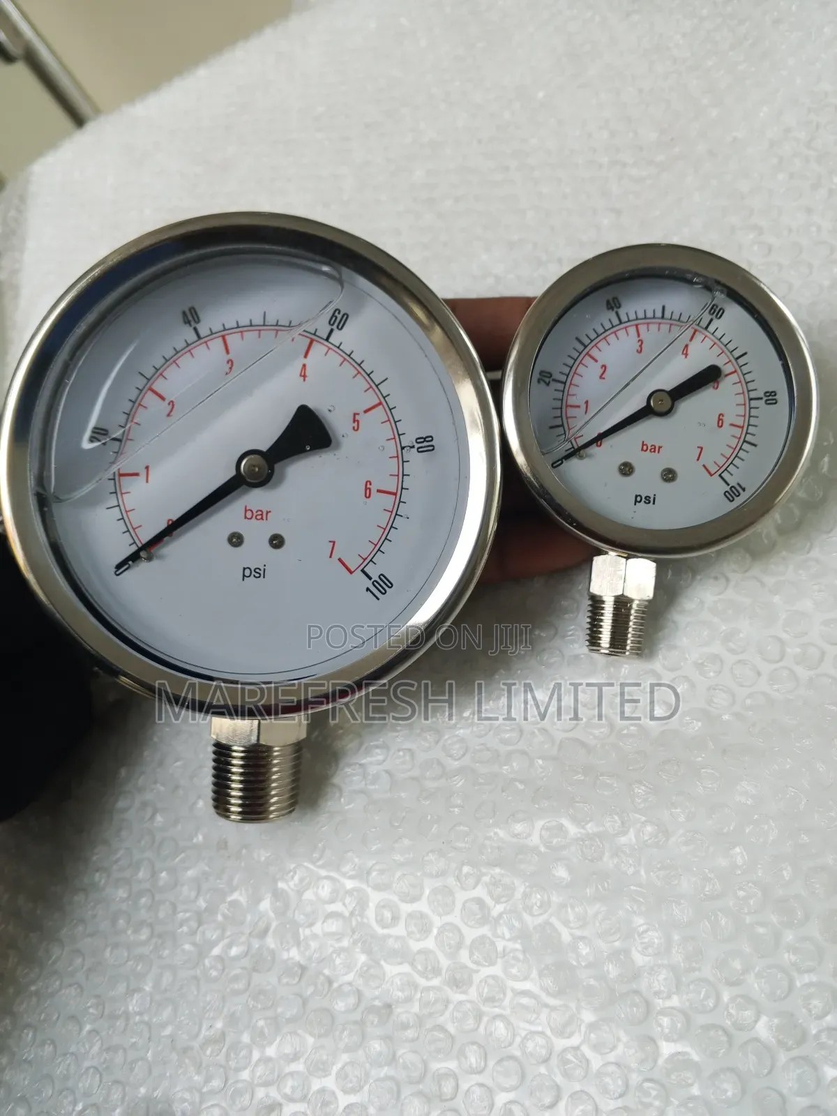 Pressure Gauge 7bar 2.5" 4"