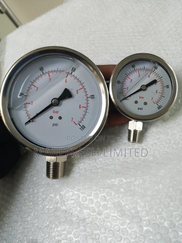 Pressure Gauge 7bar 2.5" 4" - thumbnail 5