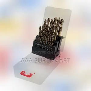 Yt-41605 25pcs Co-hss Twist Drill Bit Set