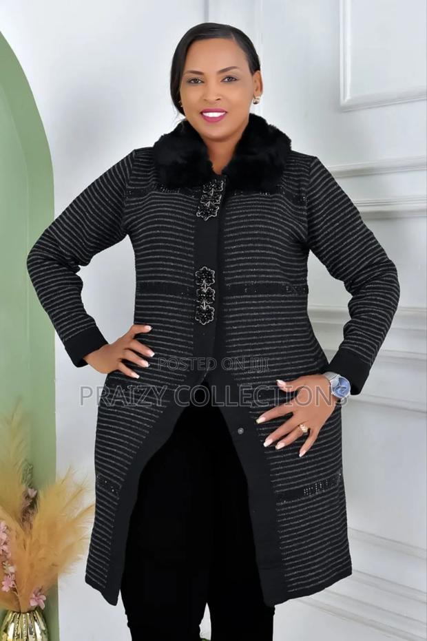 Luxury Knitted Coat Sweater - thumbnail 2