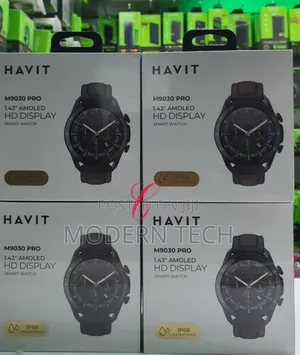 Havit M9030 Pro *1.43" Amoled* Hd Display Ip68 Smart Watch