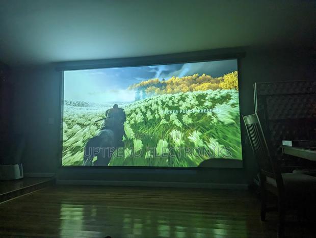 200×200 Cm Electric Projector Screen – Smart, Smooth Stylish - thumbnail 2