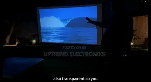 Manual Projector Screen 240×240 – Wide Display For Serious Viewing!
