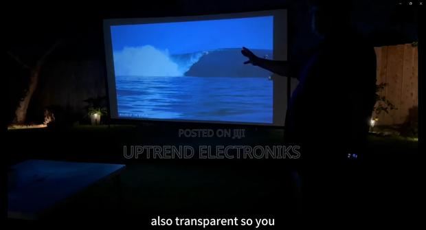 Manual Projector Screen 240×240 – Wide Display For Serious Viewing! - main view
