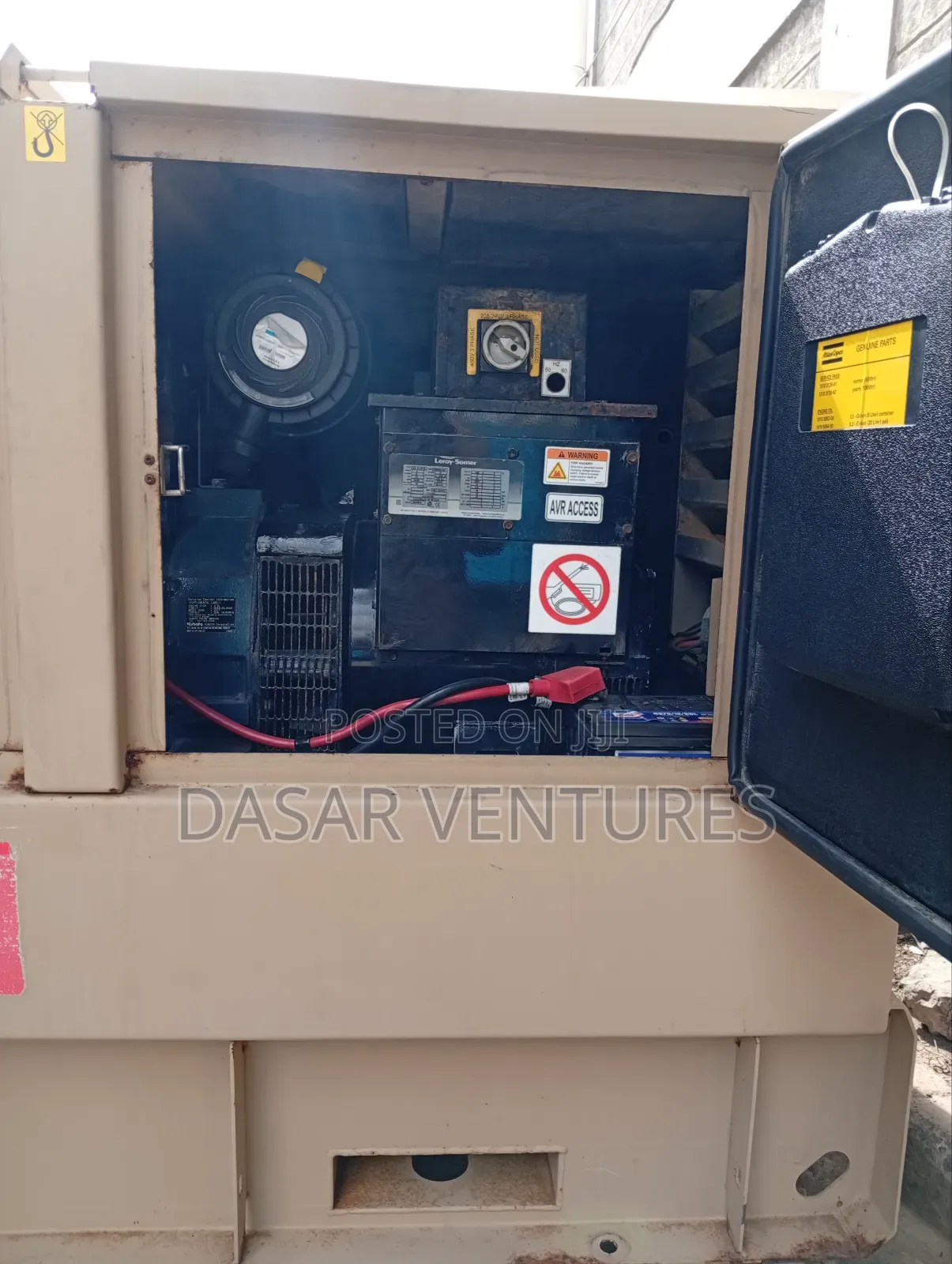 Generator 45kva Atlas Copco