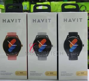 Havit M9036 Bluetooth Call Smart Watch Available in *Pink Grey* - thumbnail 2