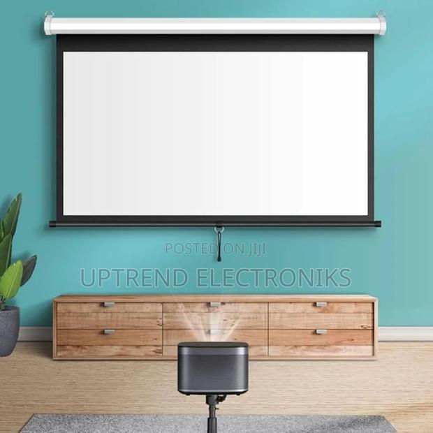 Premium Manual Screen 180×180 – Smooth Roll, Sharp View! - main view