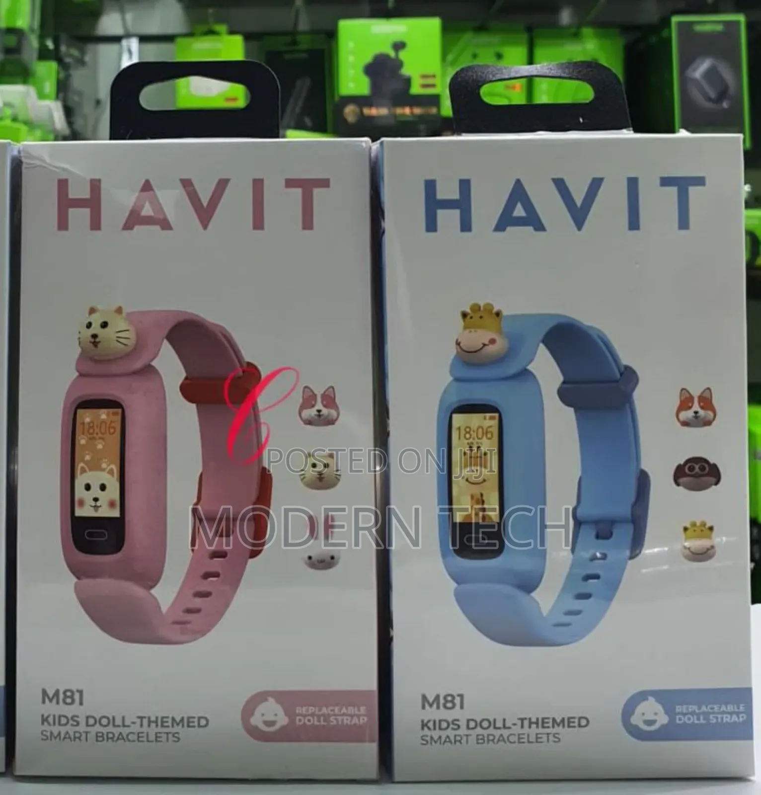 Havit Smart Bracelet M81 Kids Doll-Themed