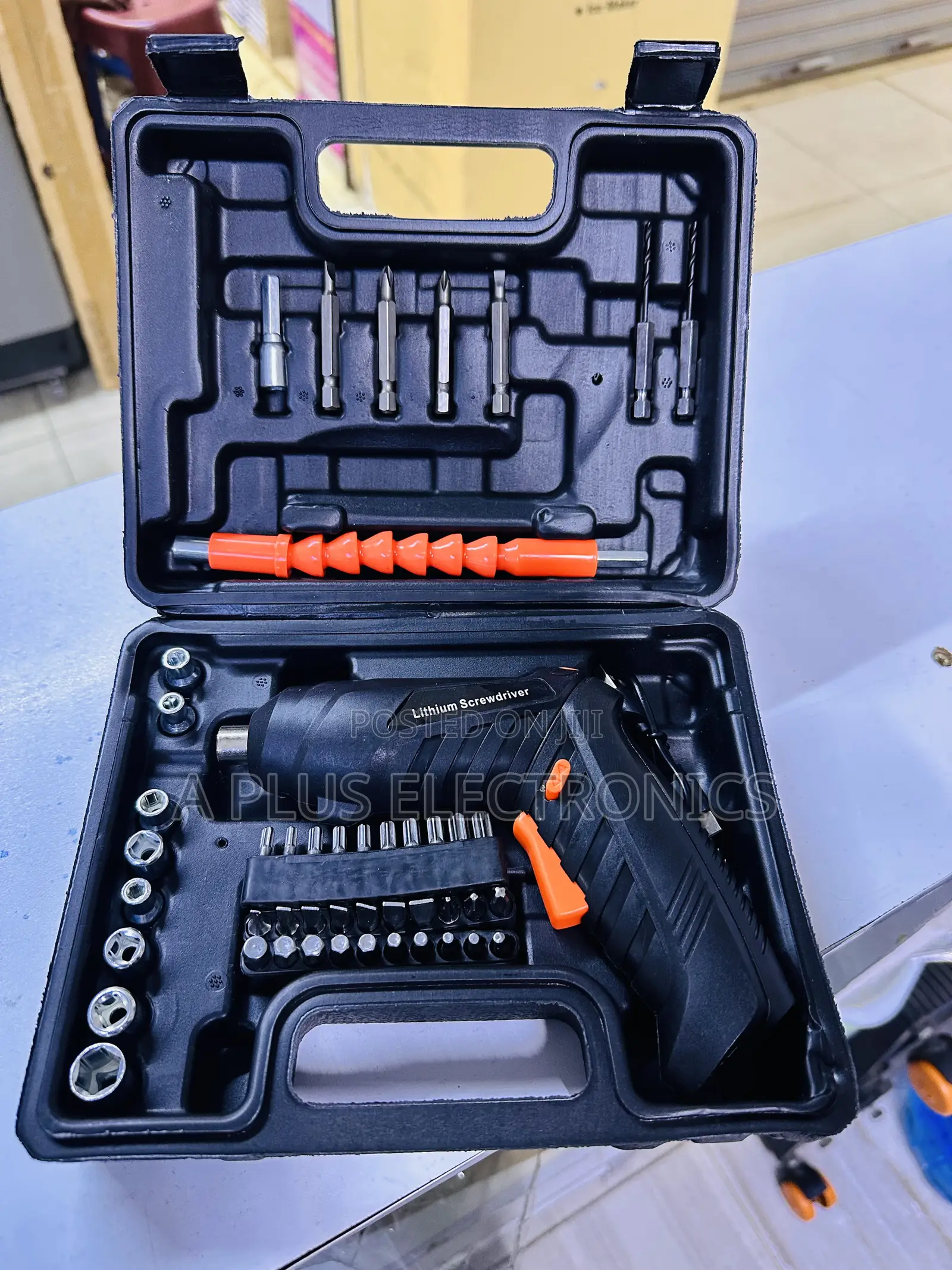 48pcs Electric Screwdriver With Bits Attachments