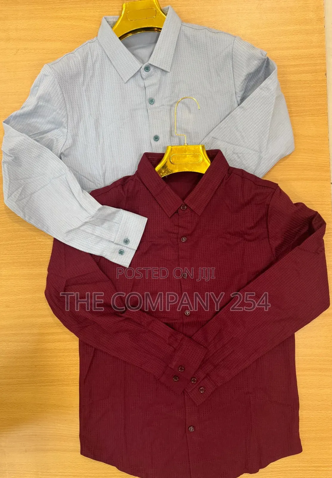 Casual Longsleeved Collar Cotton Men Shirtsc