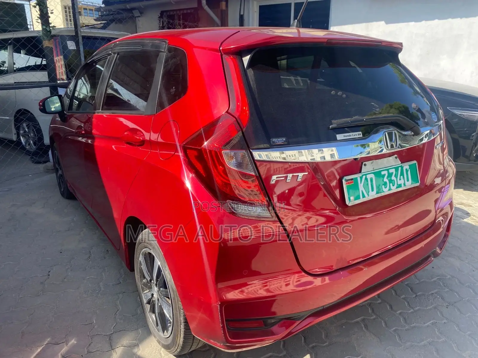 Honda Fit 2018 Red