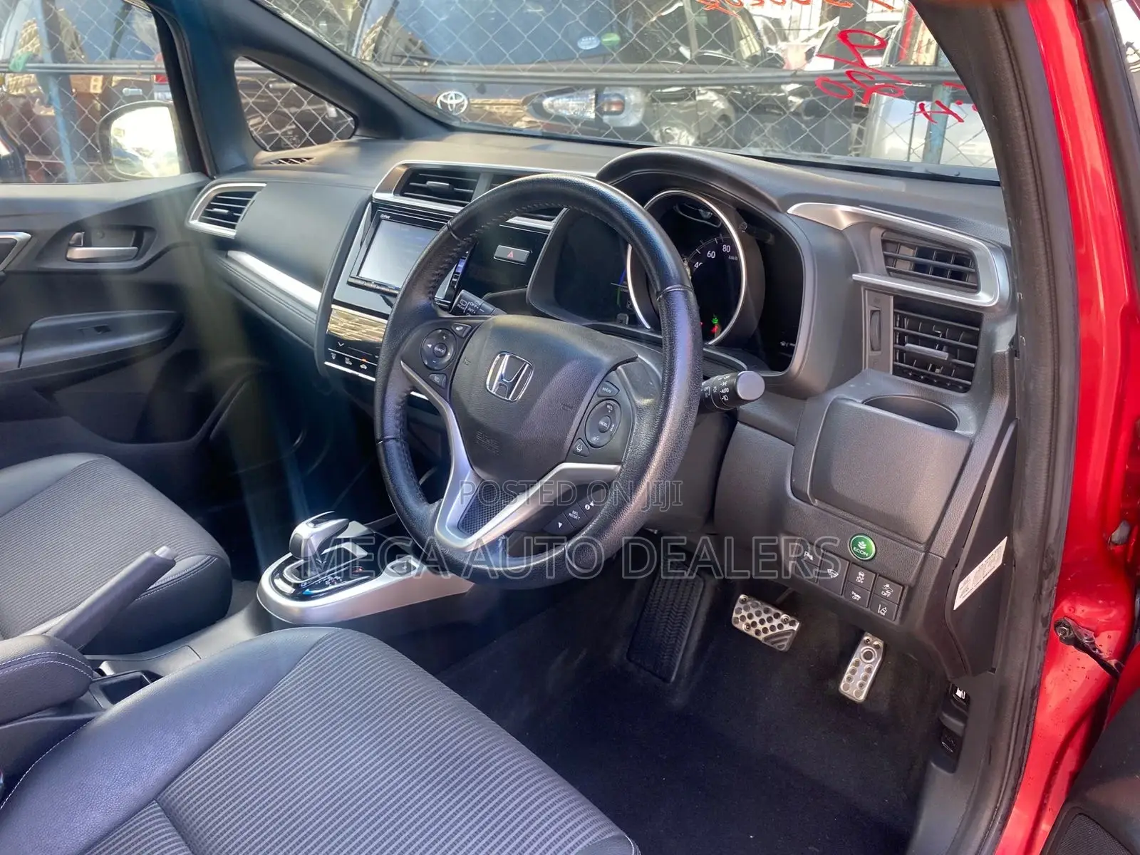 Honda Fit 2018 Red