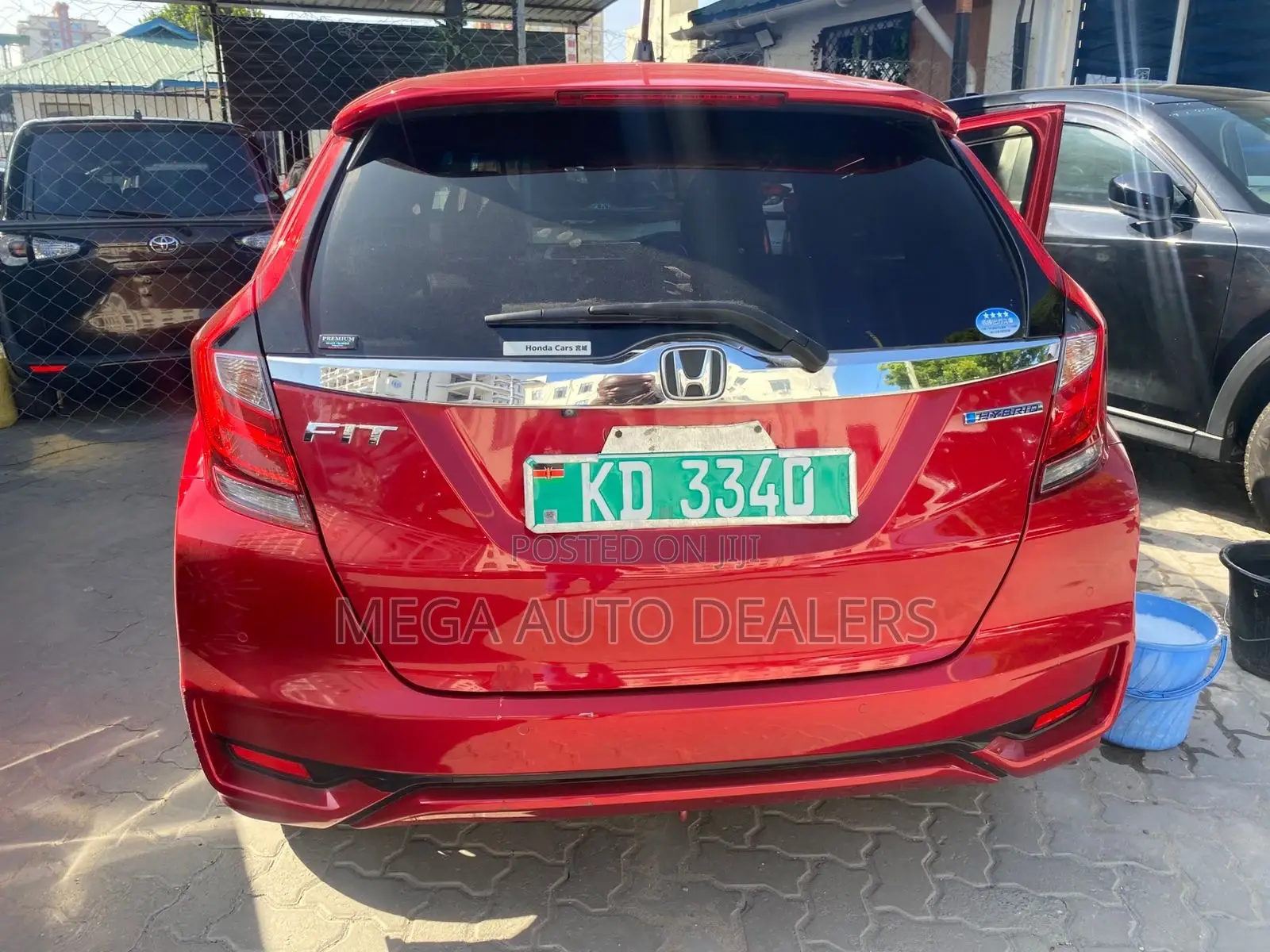 Honda Fit 2018 Red