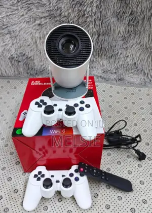 Best Hy300 Video Game Consoles Mini Portable Intelligent Projector
