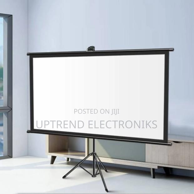 180×180cm Tripod Projector Screen —Brighter Perfect for Any Event - main view