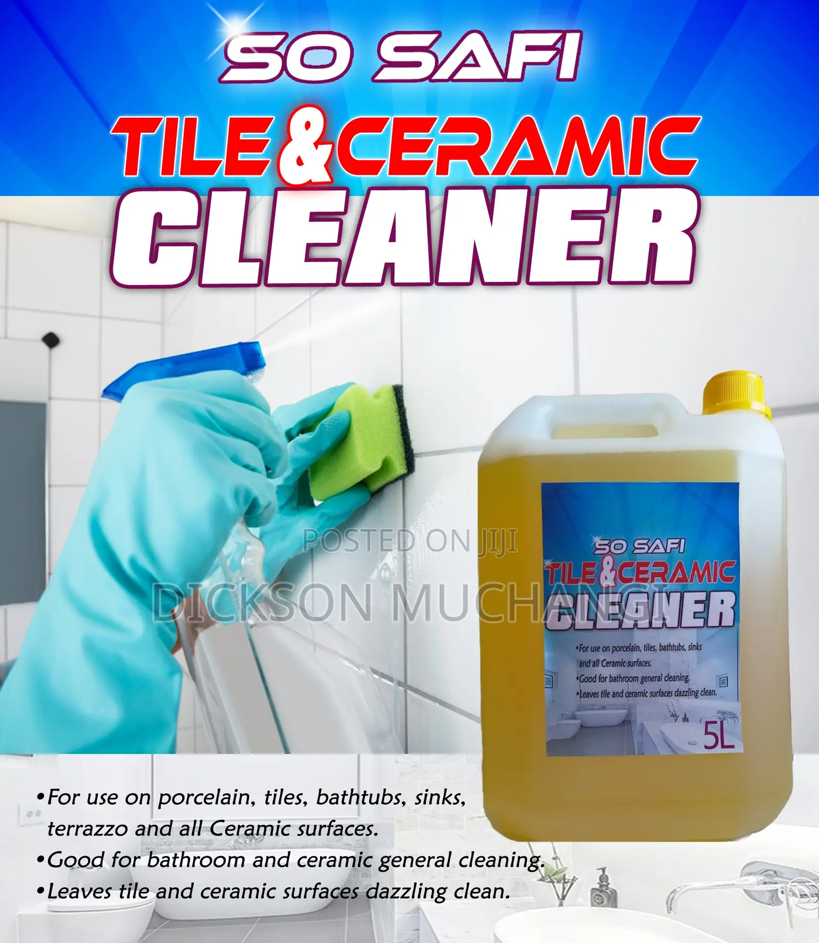 Tile and Ceramic Cleaner