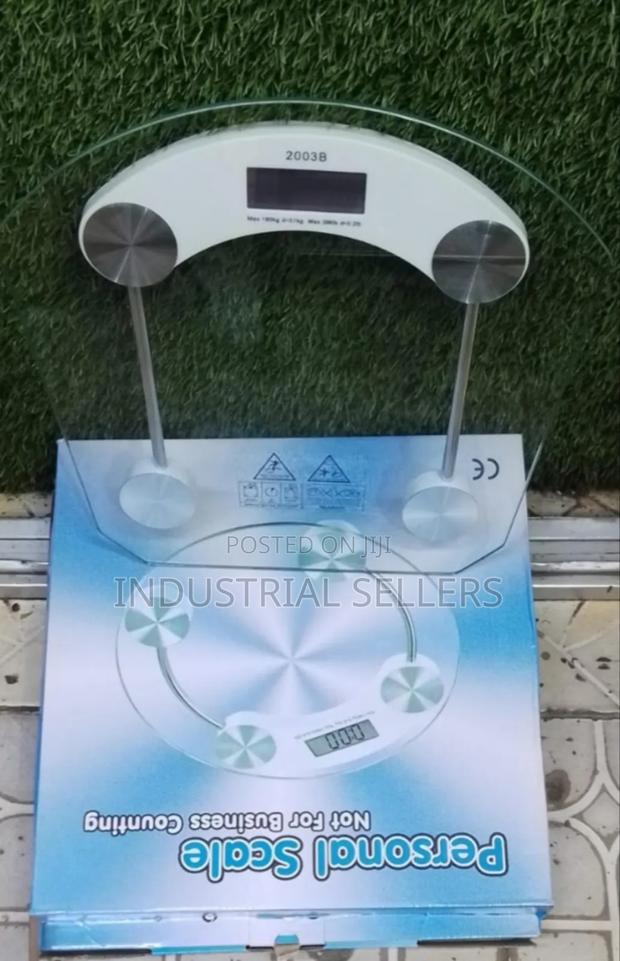 Personal Bathroom Scales Glass Type - main view