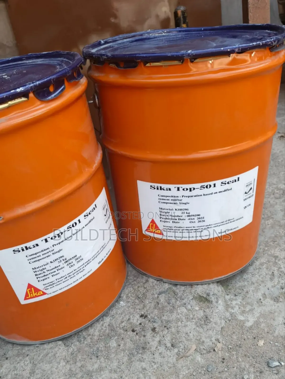 Sikatopseal 501 High- Performance Waterproof System