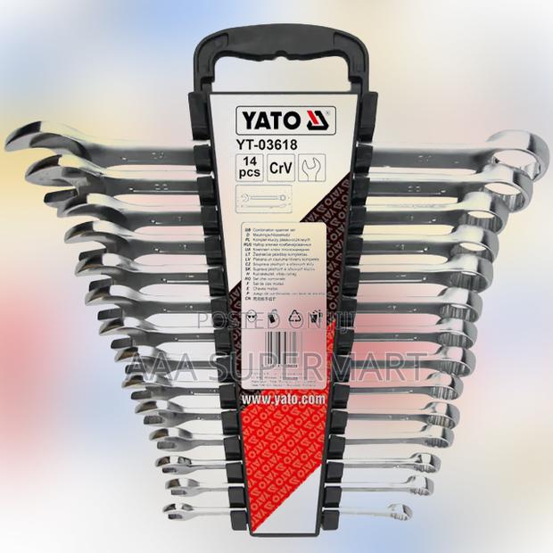 Yt-03618 14pcs Combination Spanner Set - main view