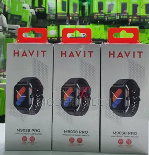 Havit M9038 Pro Amoled Display, Ip68 Waterproof Smart Watch