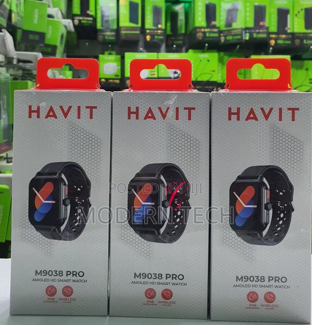 Havit M9038 Pro Amoled Display, Ip68 Waterproof Smart Watch - main view