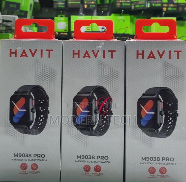 Havit M9038 Pro Amoled Display, Ip68 Waterproof Smart Watch - thumbnail 3