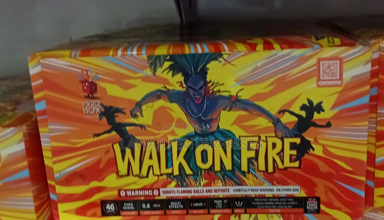 Walk On Fire Fireworks