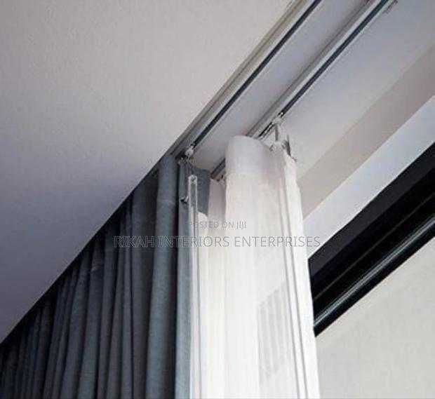 Aluminium Double Curtain Rails for Curtains and Sheers