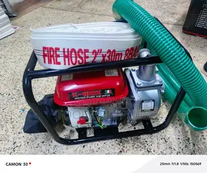 Petrol Water Pump 2 Inches and Canvas Pipe 30m