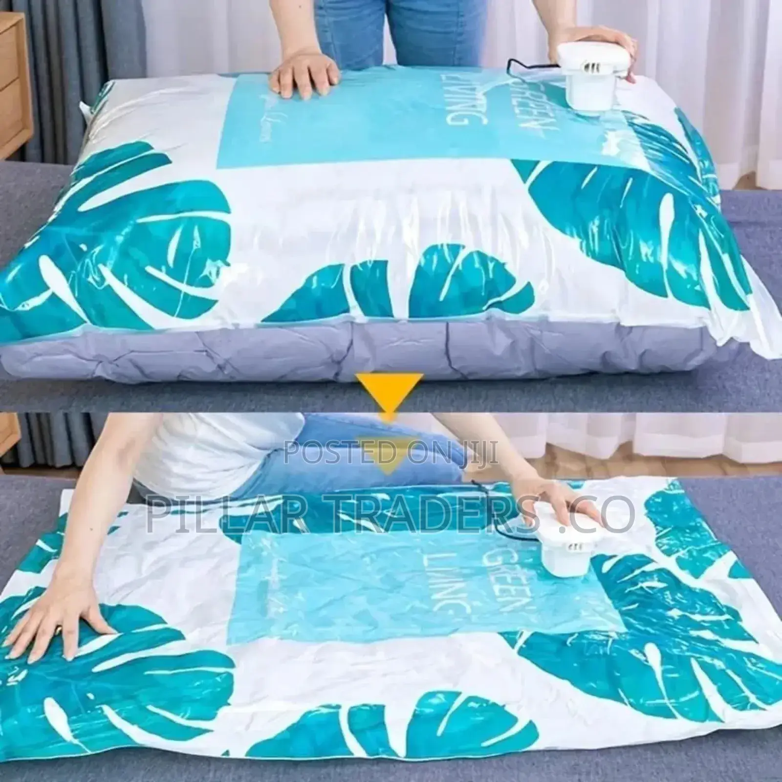 Vacuum Compressed Storage Bags Set
