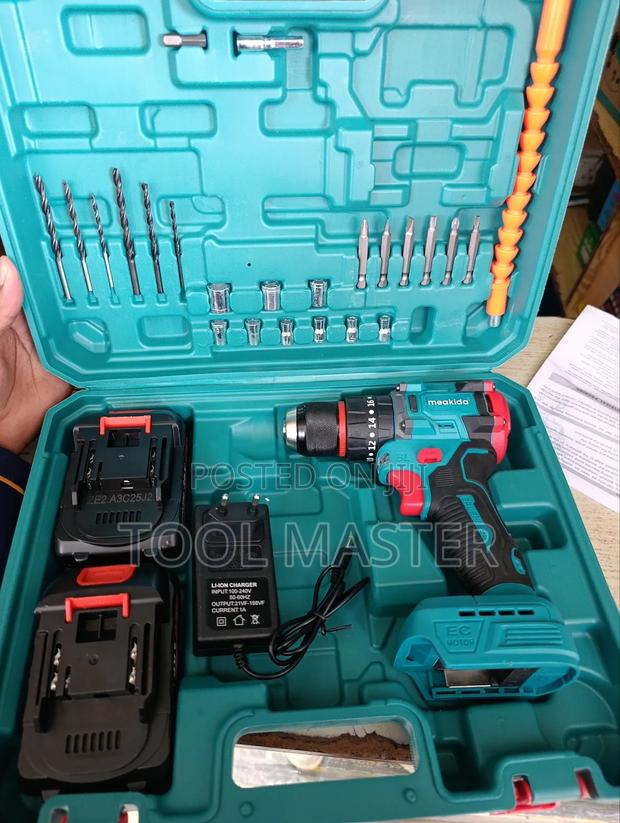 Cordless Brushless Drill/Meakida Brushless 20v - main view