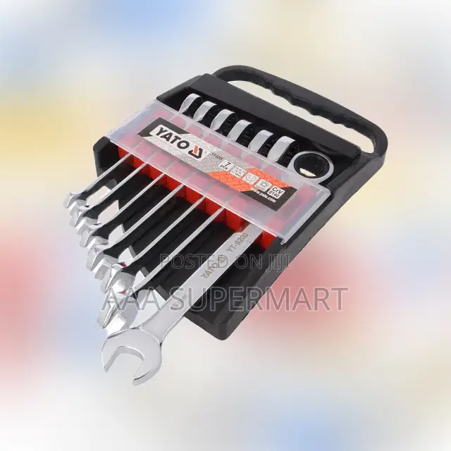 Yt-0208 Combination Ratchet Wrench Set