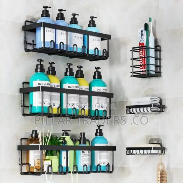 Shower Caddy Bathroom Organizer Set - thumbnail 2