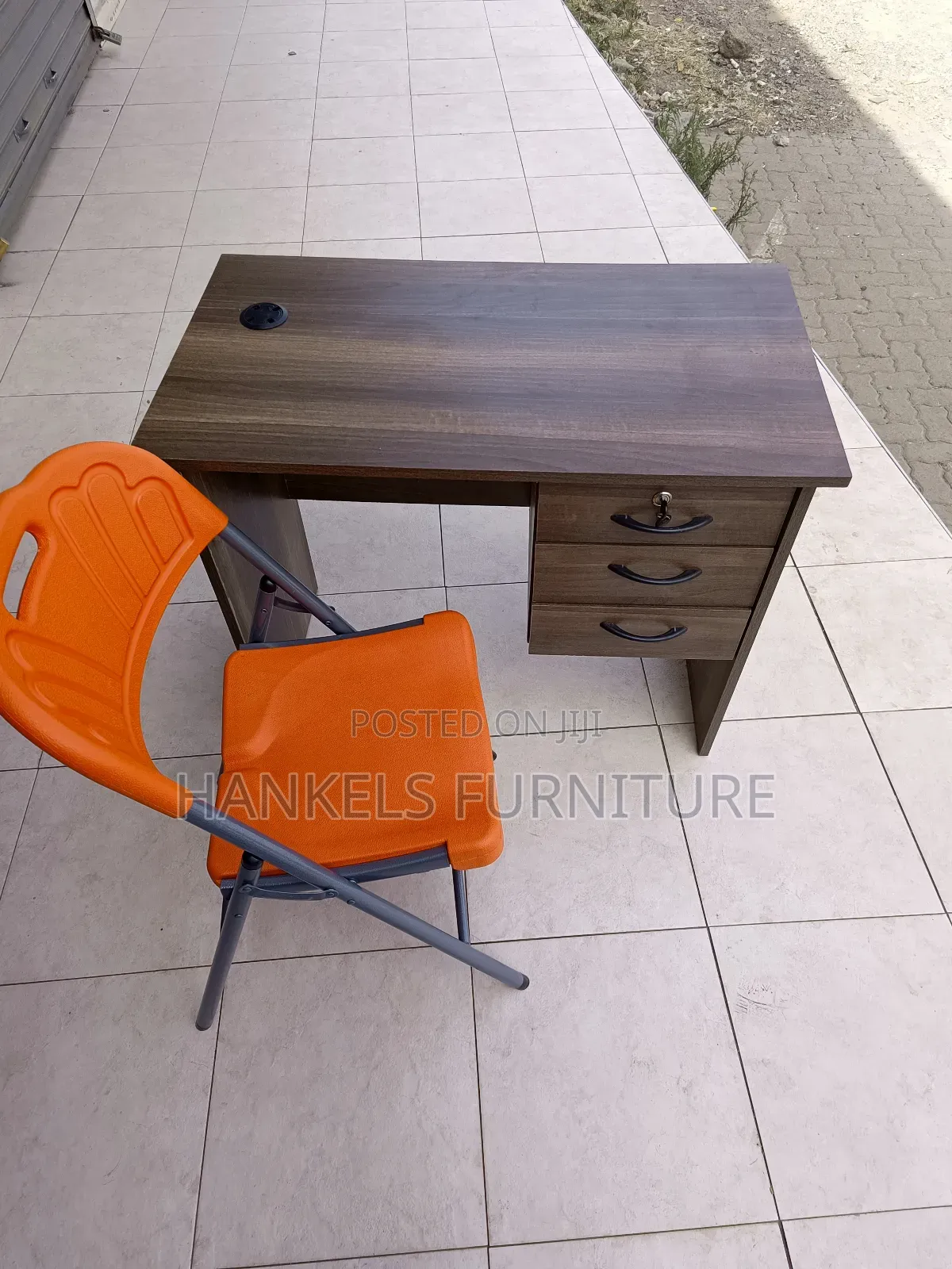 Premium Wooden Study Desk – Simple Elegant
