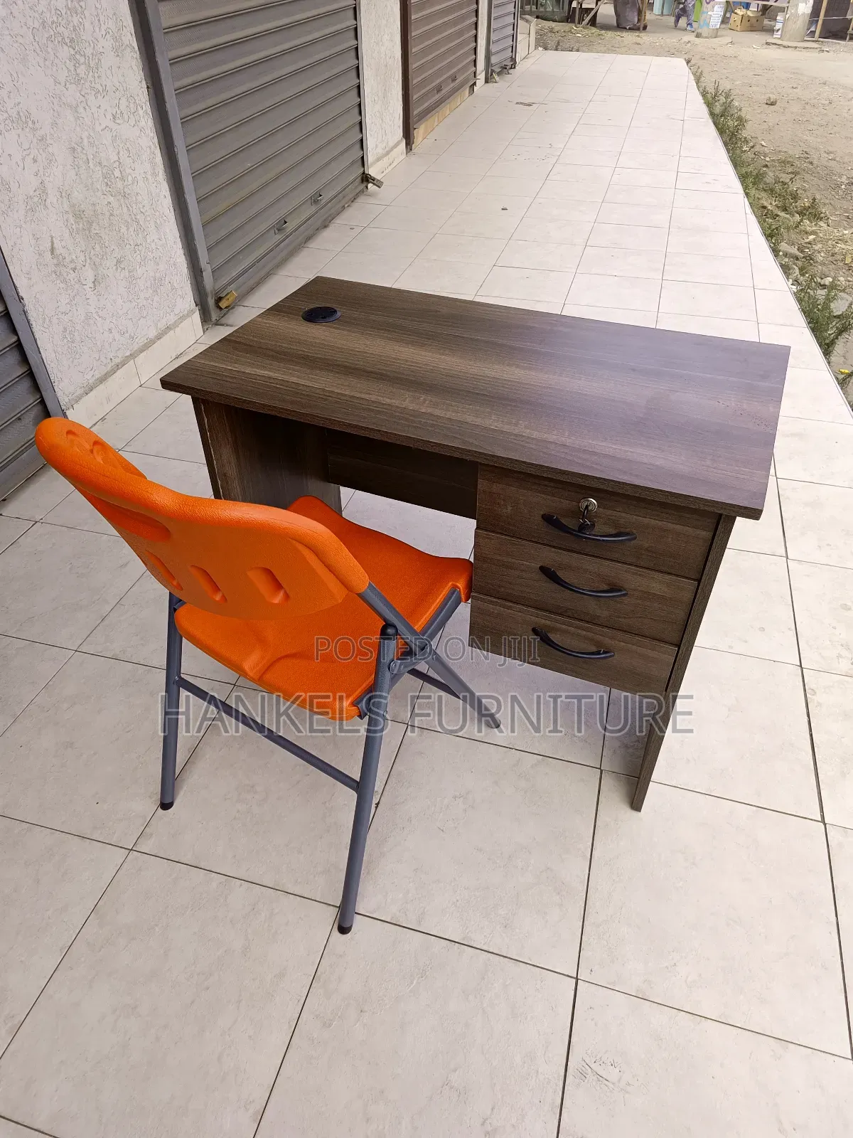 Premium Wooden Study Desk – Simple Elegant