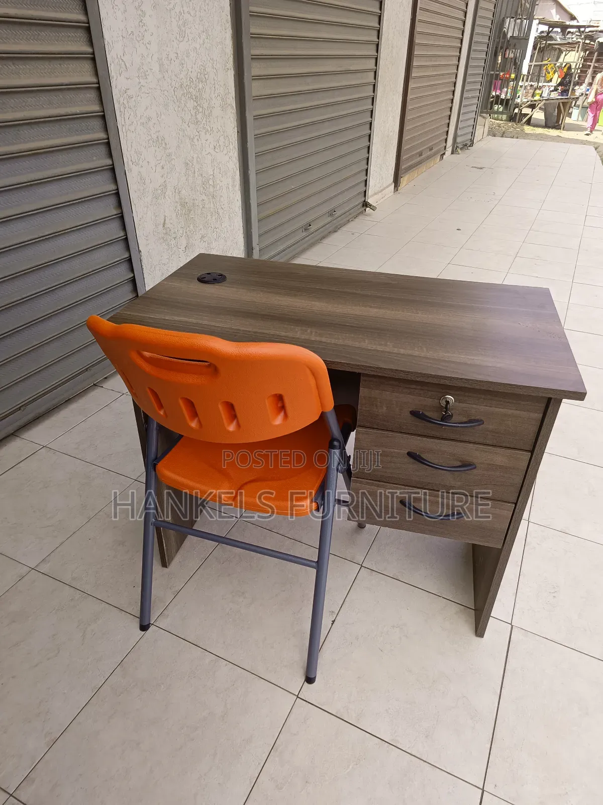 Premium Wooden Study Desk – Simple Elegant