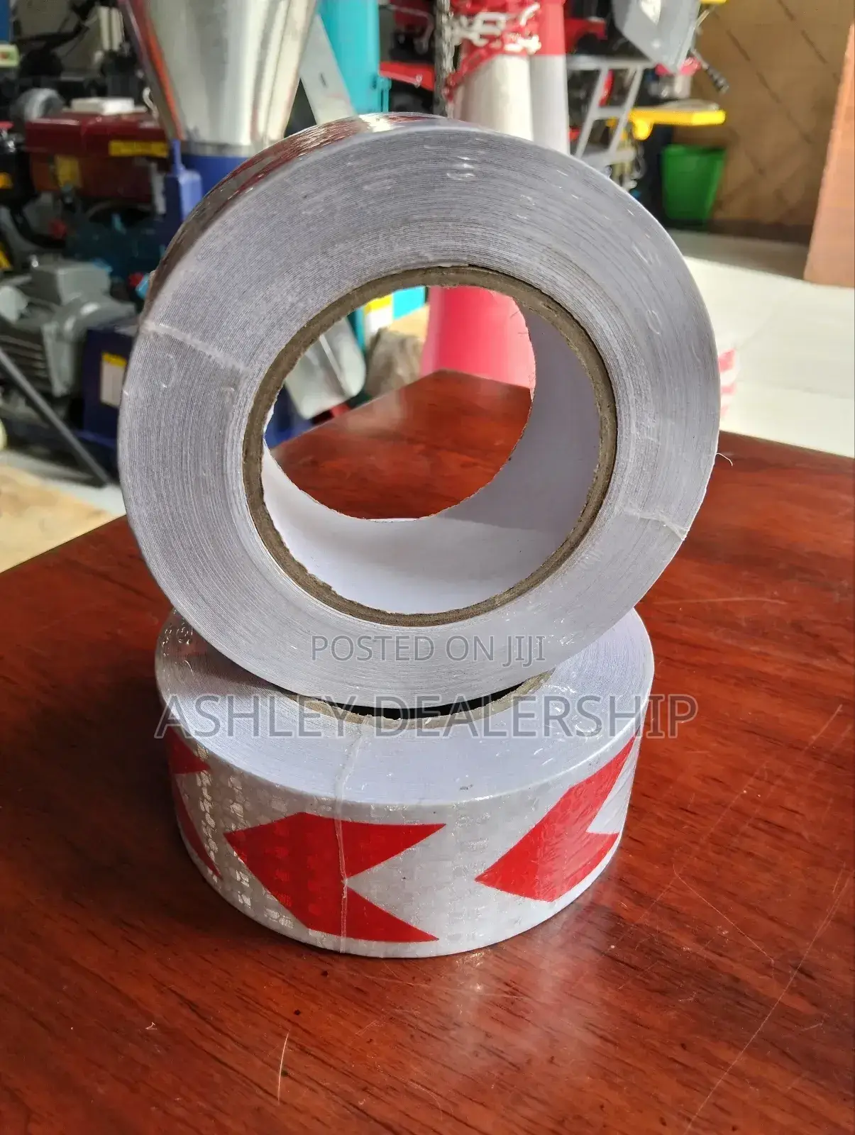 Reflective Tape With Red Arrows