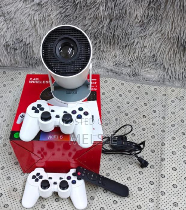3d Game Projector 2 in 1 Hy300 Controller Gamepad Home Cinema - thumbnail 2