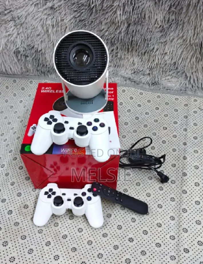 Game Projector 2 In1 Controller Gamepad Home Outdoor Portableprojector
