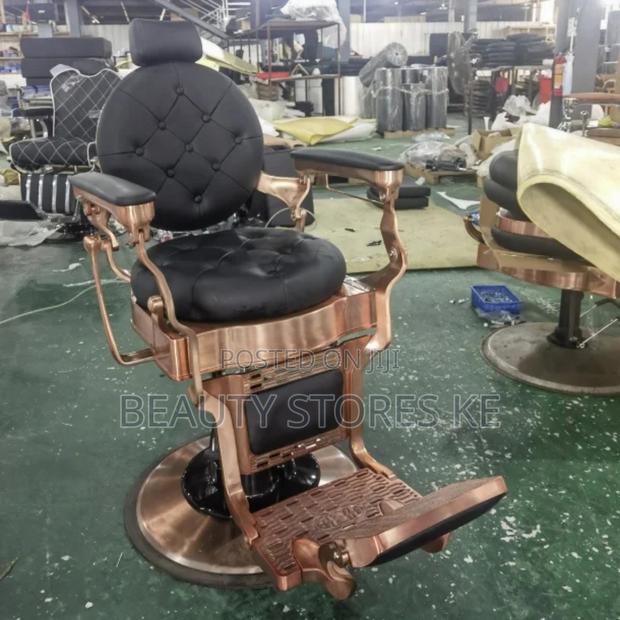 Gold Rose Vip Barber Chair - thumbnail 2