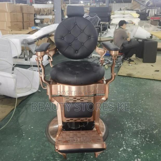 Gold Rose Vip Barber Chair - thumbnail 3