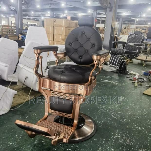 Gold Rose Vip Barber Chair - thumbnail 4