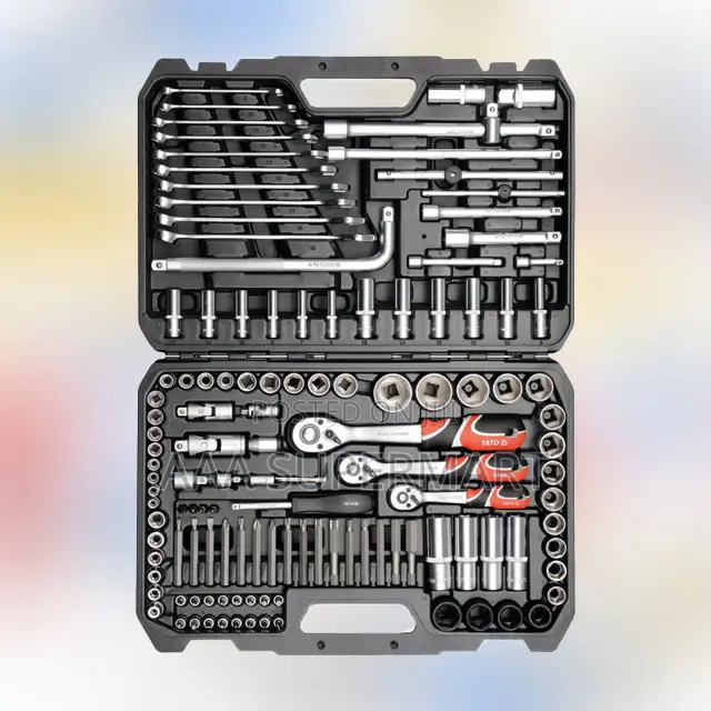 Yt-38872 Socket Set 1/4", 3/8" & 1/2" 128pcs