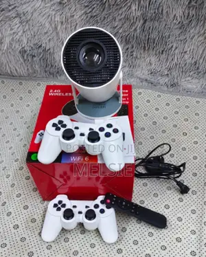 Hy300 Pro Gaming Projector 2 in 1 Android Plus Gaming Console