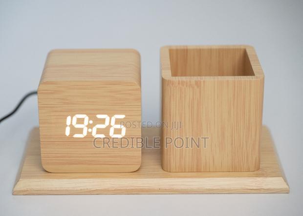 Eco Friendly Bamboo Pen Holder - thumbnail 3