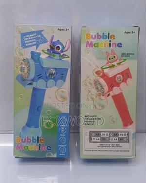 *Bubble Gun With Lights Battery Operated - thumbnail 2