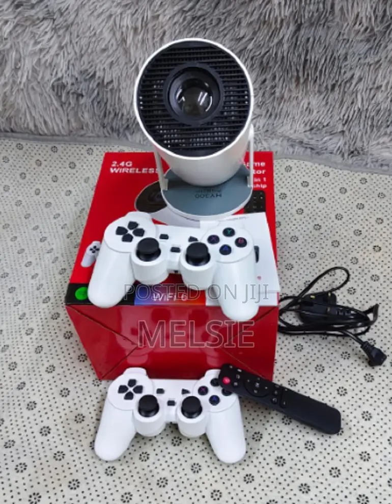 Hy300 Pro Gaming Projector 2 in 1 Android Plus Gaming Console