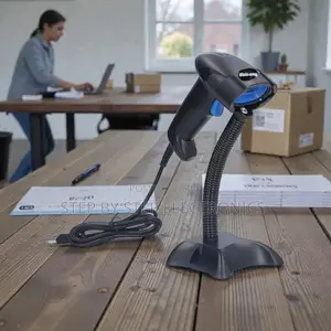 Usb Handheld Barcode Scanner With Stand Fast Scan Speed