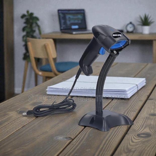 Handheld Barcode Scanner With Stand Fast Scan Speed Superior Accuracy - main view