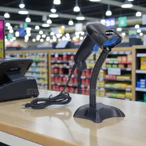 Usb Handheld Barcode Scanner Powerful Decoding Chip High Scan Speed